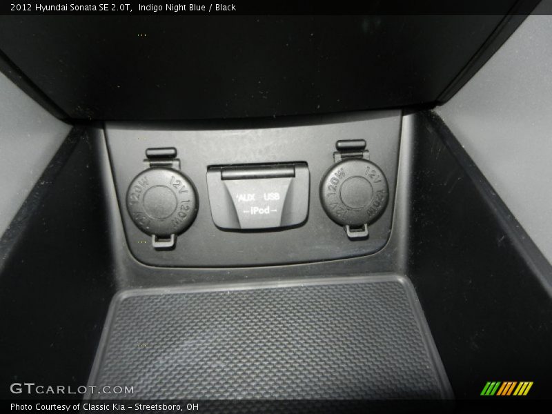 Controls of 2012 Sonata SE 2.0T