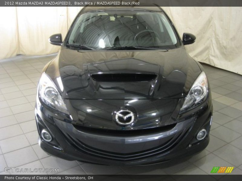 Black Mica / MAZDASPEED Black/Red 2012 Mazda MAZDA3 MAZDASPEED3