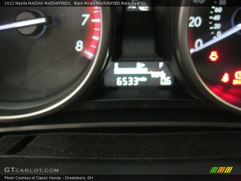Black Mica / MAZDASPEED Black/Red 2012 Mazda MAZDA3 MAZDASPEED3