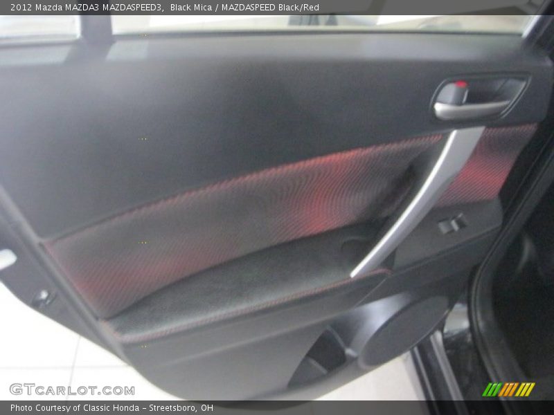 Black Mica / MAZDASPEED Black/Red 2012 Mazda MAZDA3 MAZDASPEED3