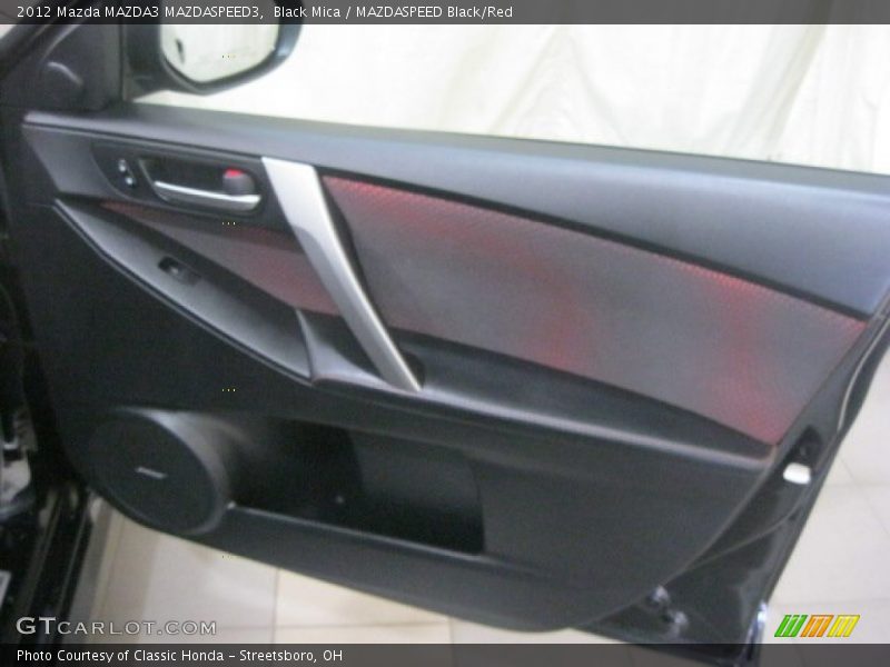 Black Mica / MAZDASPEED Black/Red 2012 Mazda MAZDA3 MAZDASPEED3