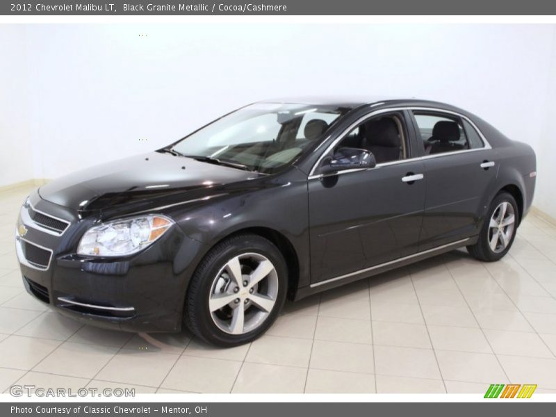 Black Granite Metallic / Cocoa/Cashmere 2012 Chevrolet Malibu LT