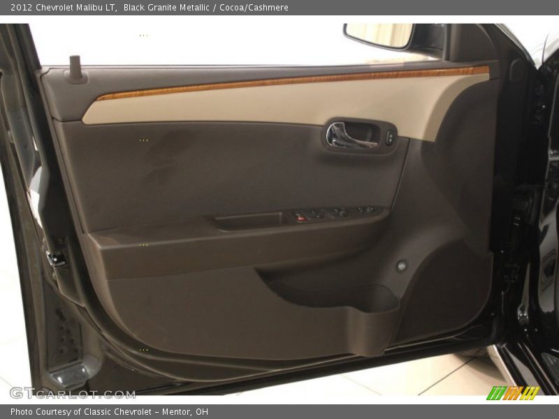 Black Granite Metallic / Cocoa/Cashmere 2012 Chevrolet Malibu LT