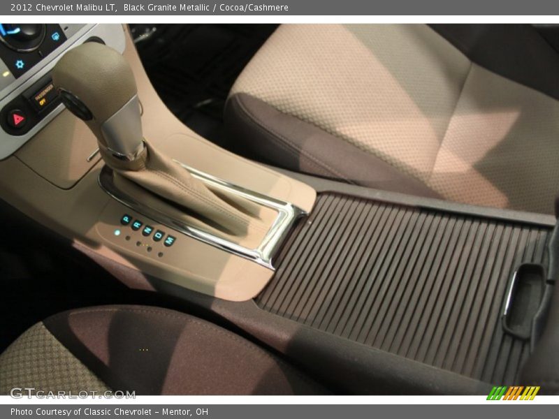 Black Granite Metallic / Cocoa/Cashmere 2012 Chevrolet Malibu LT