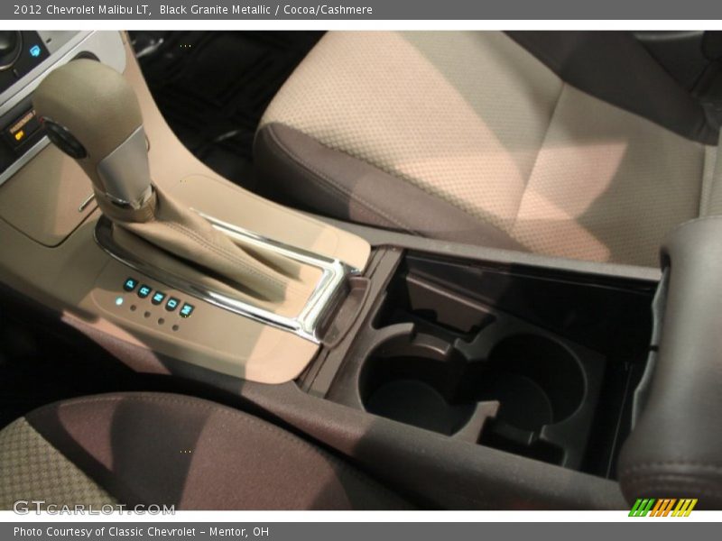 Black Granite Metallic / Cocoa/Cashmere 2012 Chevrolet Malibu LT