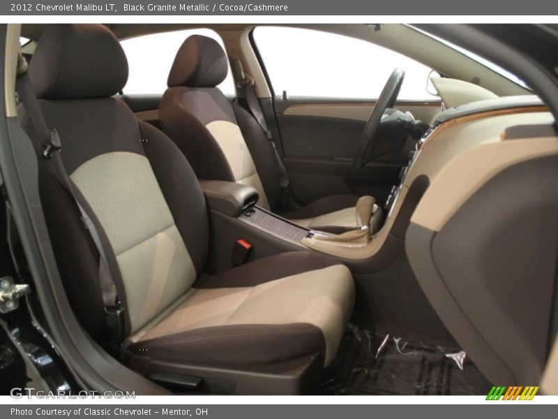 Black Granite Metallic / Cocoa/Cashmere 2012 Chevrolet Malibu LT