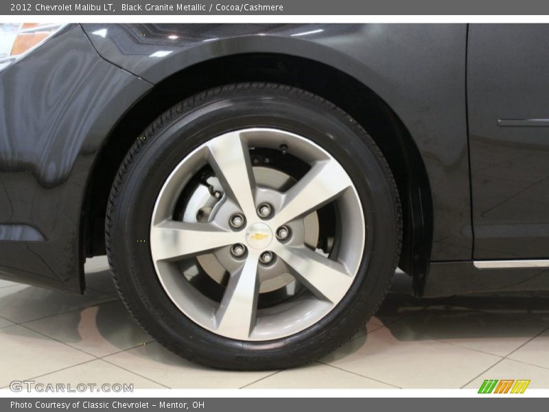 Black Granite Metallic / Cocoa/Cashmere 2012 Chevrolet Malibu LT