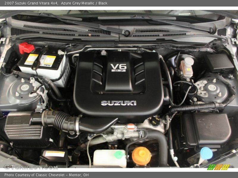 Azure Grey Metallic / Black 2007 Suzuki Grand Vitara 4x4