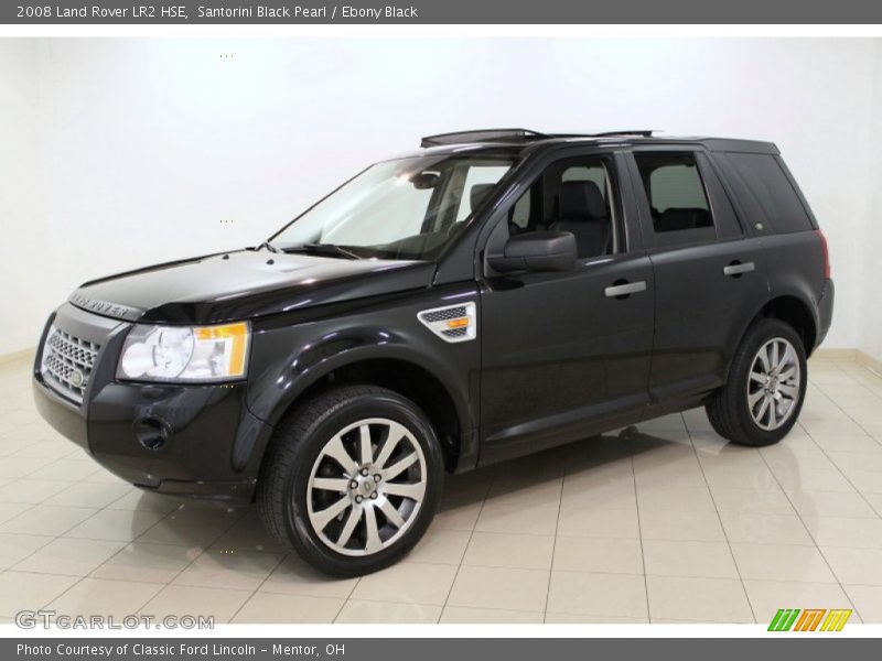 Santorini Black Pearl / Ebony Black 2008 Land Rover LR2 HSE