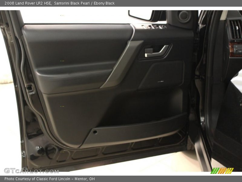 Santorini Black Pearl / Ebony Black 2008 Land Rover LR2 HSE