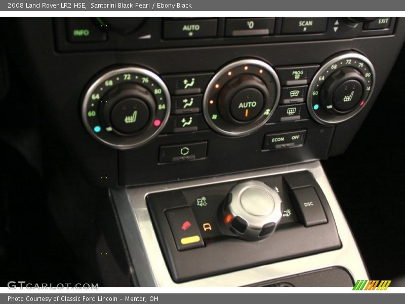 Santorini Black Pearl / Ebony Black 2008 Land Rover LR2 HSE