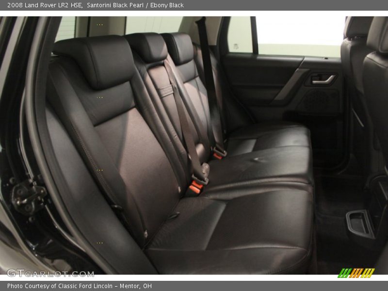 Santorini Black Pearl / Ebony Black 2008 Land Rover LR2 HSE