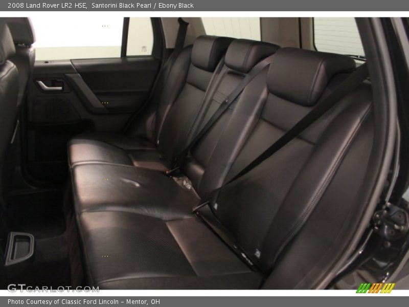 Santorini Black Pearl / Ebony Black 2008 Land Rover LR2 HSE