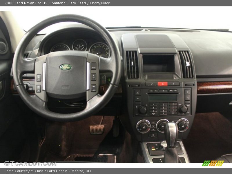 Santorini Black Pearl / Ebony Black 2008 Land Rover LR2 HSE