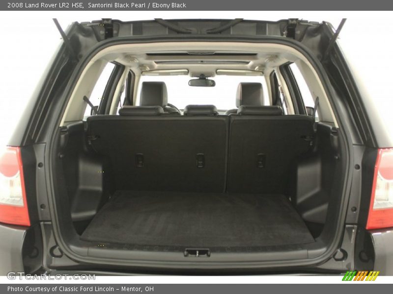 Santorini Black Pearl / Ebony Black 2008 Land Rover LR2 HSE