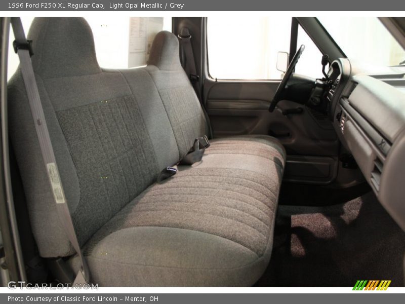  1996 F250 XL Regular Cab Grey Interior