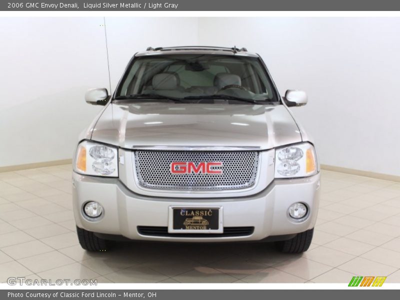Liquid Silver Metallic / Light Gray 2006 GMC Envoy Denali