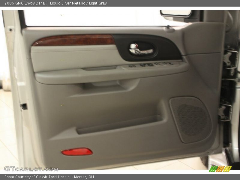 Liquid Silver Metallic / Light Gray 2006 GMC Envoy Denali