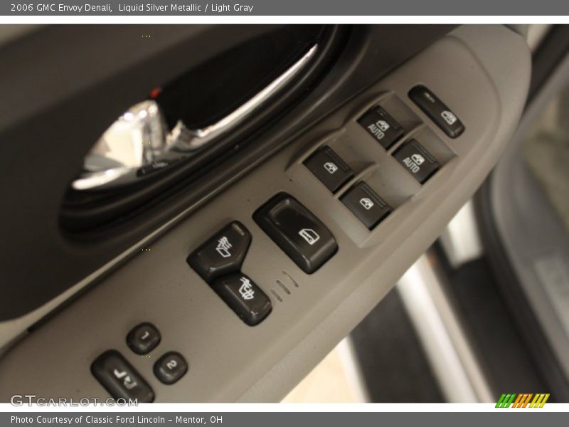 Liquid Silver Metallic / Light Gray 2006 GMC Envoy Denali