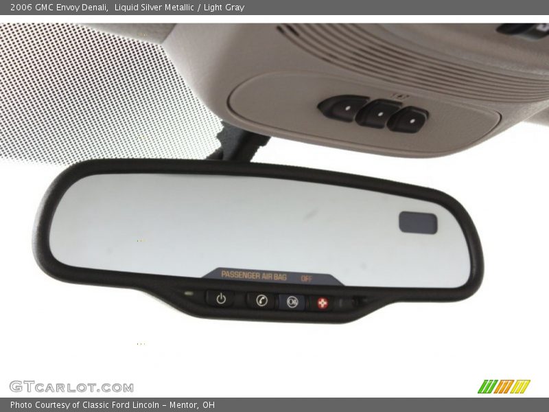 Liquid Silver Metallic / Light Gray 2006 GMC Envoy Denali