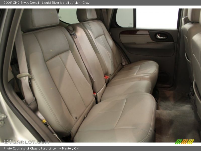 Liquid Silver Metallic / Light Gray 2006 GMC Envoy Denali