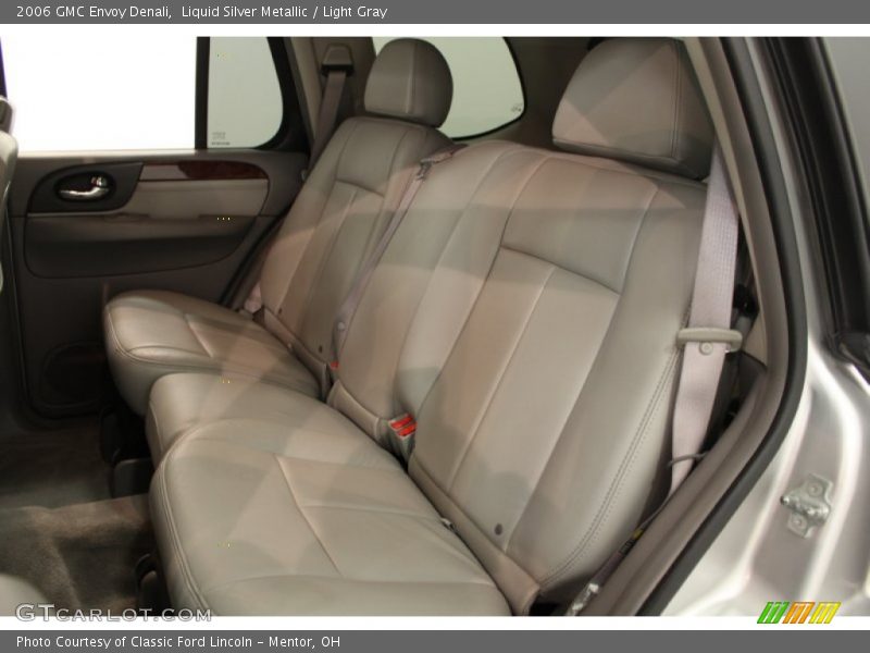 Liquid Silver Metallic / Light Gray 2006 GMC Envoy Denali