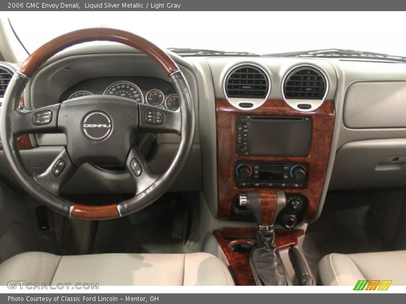 Liquid Silver Metallic / Light Gray 2006 GMC Envoy Denali