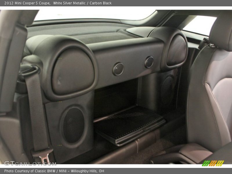 White Silver Metallic / Carbon Black 2012 Mini Cooper S Coupe