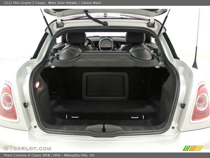 White Silver Metallic / Carbon Black 2012 Mini Cooper S Coupe
