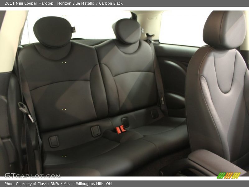 Horizon Blue Metallic / Carbon Black 2011 Mini Cooper Hardtop