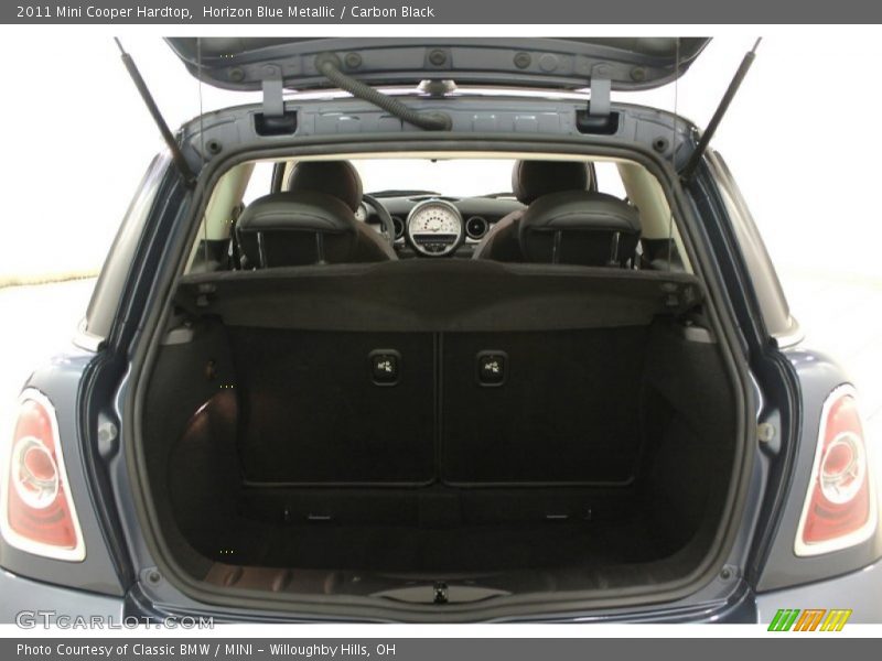 Horizon Blue Metallic / Carbon Black 2011 Mini Cooper Hardtop