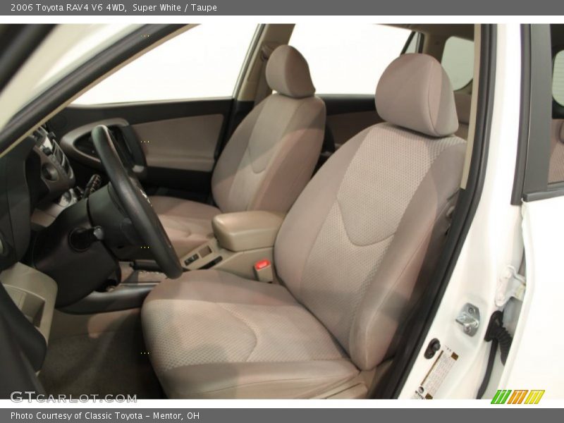 Super White / Taupe 2006 Toyota RAV4 V6 4WD