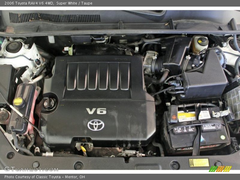 Super White / Taupe 2006 Toyota RAV4 V6 4WD