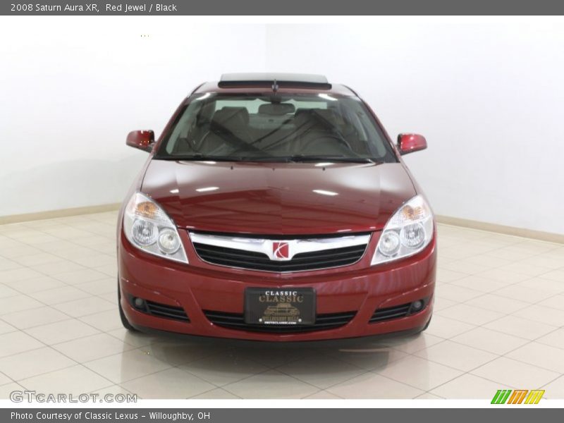 Red Jewel / Black 2008 Saturn Aura XR
