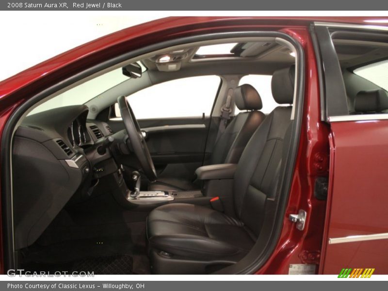 Red Jewel / Black 2008 Saturn Aura XR