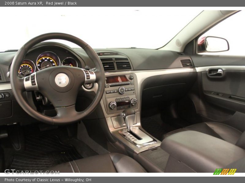 Black Interior - 2008 Aura XR 