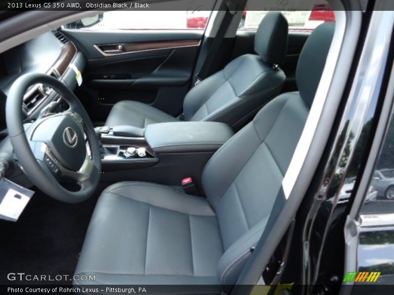 Obsidian Black / Black 2013 Lexus GS 350 AWD