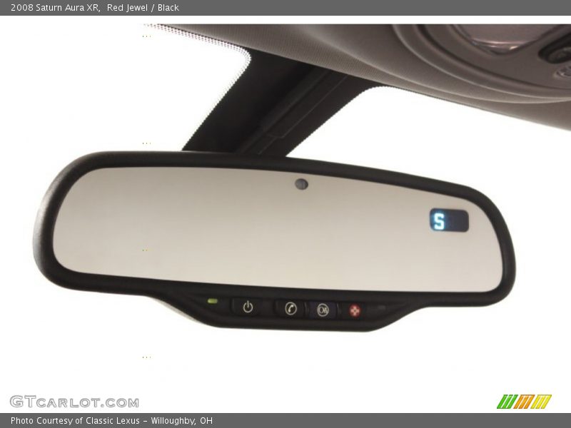 Red Jewel / Black 2008 Saturn Aura XR