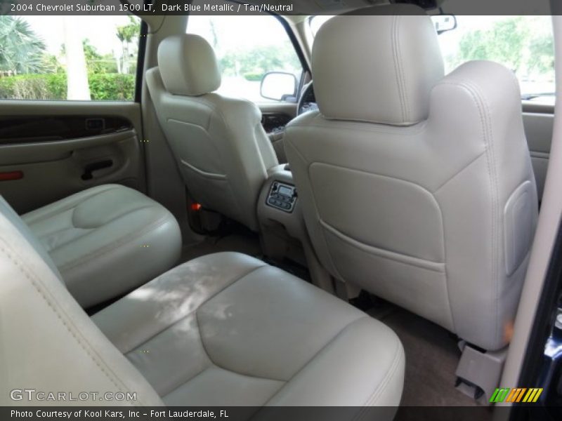Dark Blue Metallic / Tan/Neutral 2004 Chevrolet Suburban 1500 LT