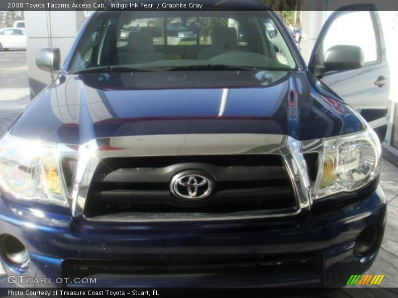 Indigo Ink Pearl / Graphite Gray 2008 Toyota Tacoma Access Cab
