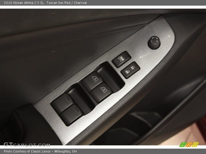 Controls of 2010 Altima 2.5 SL