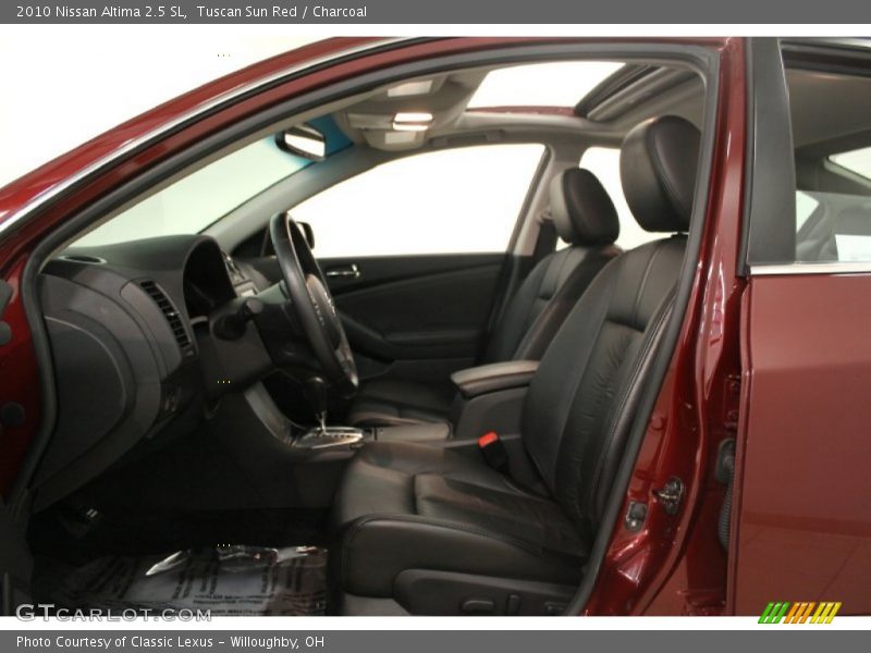  2010 Altima 2.5 SL Charcoal Interior