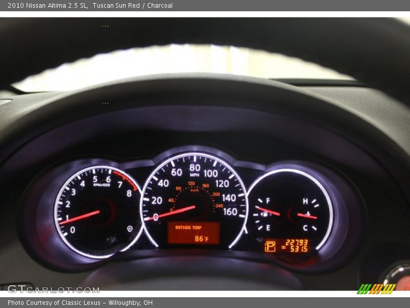  2010 Altima 2.5 SL 2.5 SL Gauges