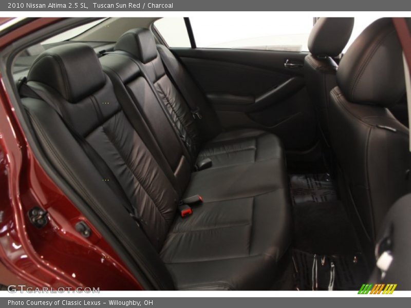 Rear Seat of 2010 Altima 2.5 SL