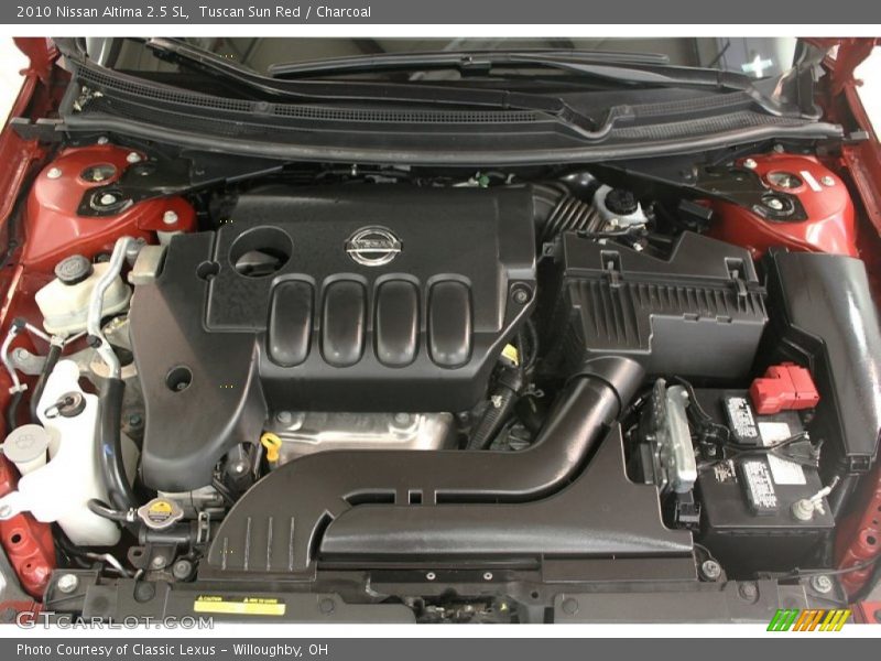  2010 Altima 2.5 SL Engine - 2.5 Liter DOHC 16-Valve CVTCS 4 Cylinder