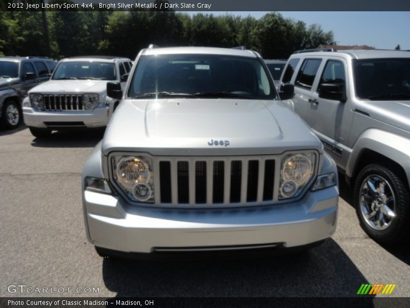 Bright Silver Metallic / Dark Slate Gray 2012 Jeep Liberty Sport 4x4