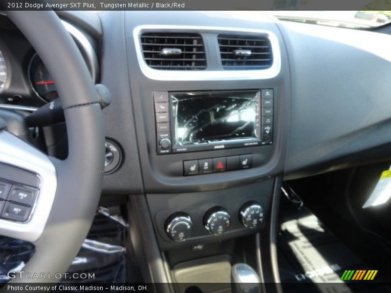 Tungsten Metallic / Black/Red 2012 Dodge Avenger SXT Plus