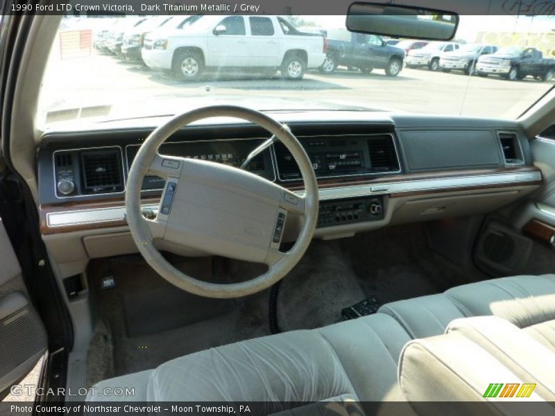 Grey Interior - 1990 LTD Crown Victoria  