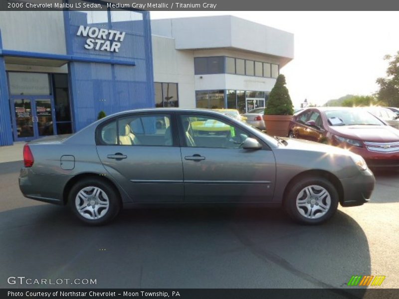 Medium Gray Metallic / Titanium Gray 2006 Chevrolet Malibu LS Sedan