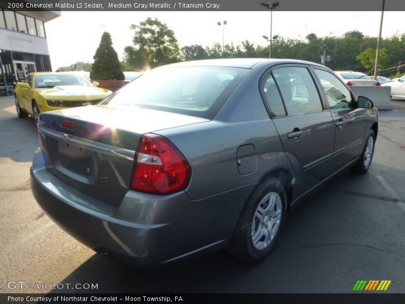 Medium Gray Metallic / Titanium Gray 2006 Chevrolet Malibu LS Sedan